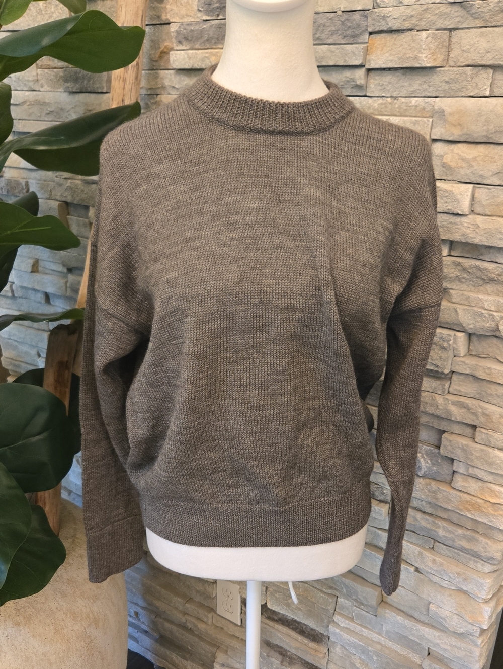 Mate The Label Merino Wool Crewneck Sweater